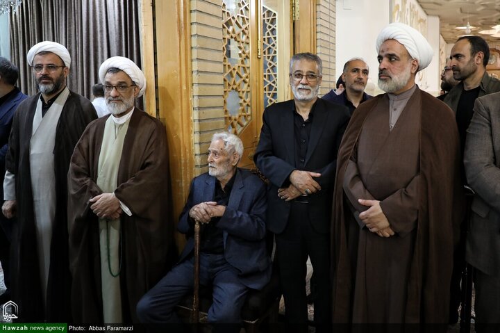 Photos/Cérémonie du 40e jour du martyre du général Seyed Abdolrahim Mousavi à Qom