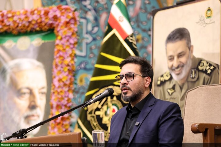 Photos/Cérémonie du 40e jour du martyre du général Seyed Abdolrahim Mousavi à Qom
