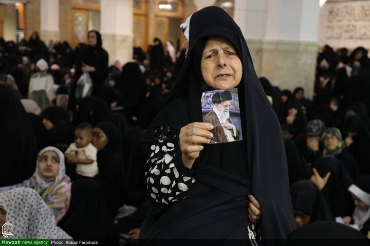 Photos/Cérémonie du 40e jour du martyre du général Seyed Abdolrahim Mousavi à Qom