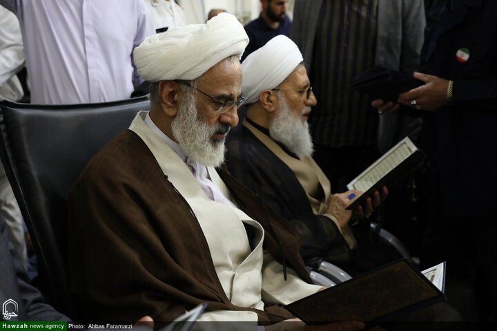 Photos/Cérémonie du 40e jour du martyre du général Seyed Abdolrahim Mousavi à Qom