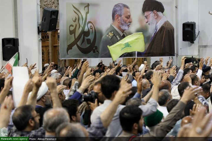 Photos/Cérémonie du 40e jour du martyre du général Seyed Abdolrahim Mousavi à Qom