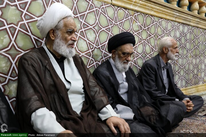 Photos/Cérémonie du 40e jour du martyre du général Seyed Abdolrahim Mousavi à Qom