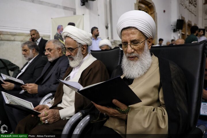 Photos/Cérémonie du 40e jour du martyre du général Seyed Abdolrahim Mousavi à Qom