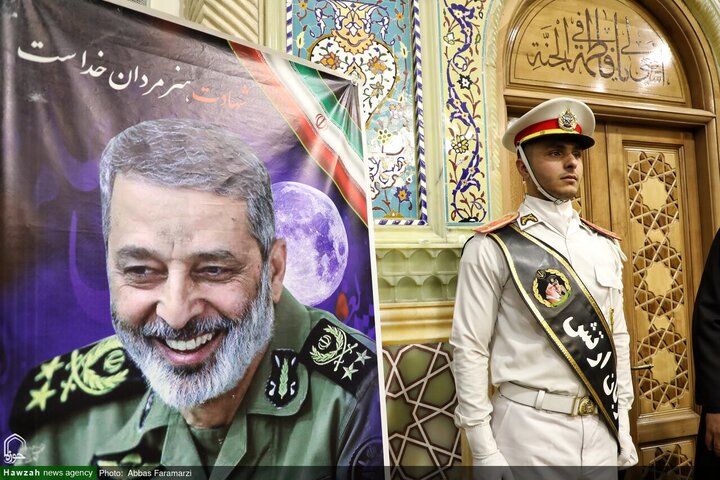 Photos/Cérémonie du 40e jour du martyre du général Seyed Abdolrahim Mousavi à Qom