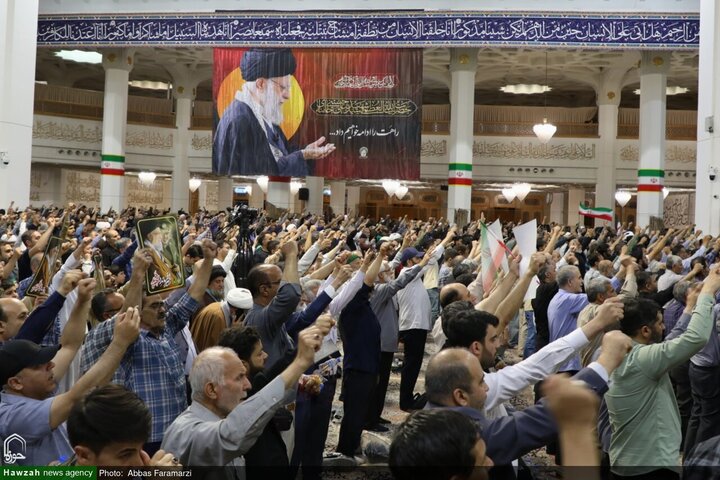 Photos/Cérémonie du 40e jour du martyre du général Seyed Abdolrahim Mousavi à Qom