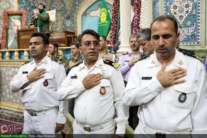 Photos/Cérémonie du 40e jour du martyre du général Seyed Abdolrahim Mousavi à Qom