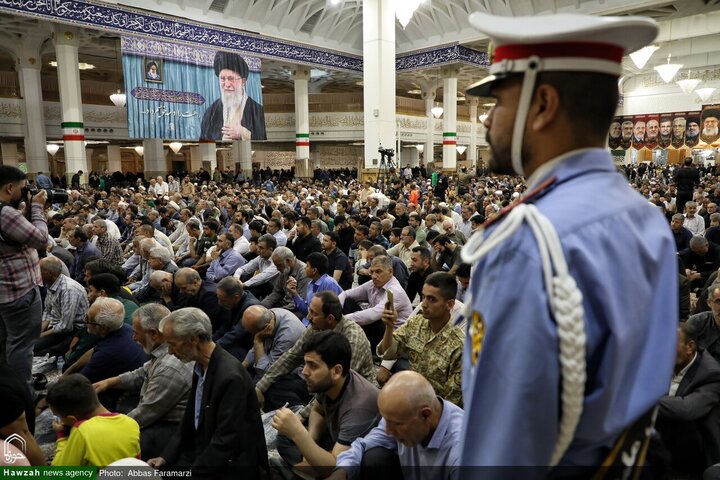 Photos/Cérémonie du 40e jour du martyre du général Seyed Abdolrahim Mousavi à Qom