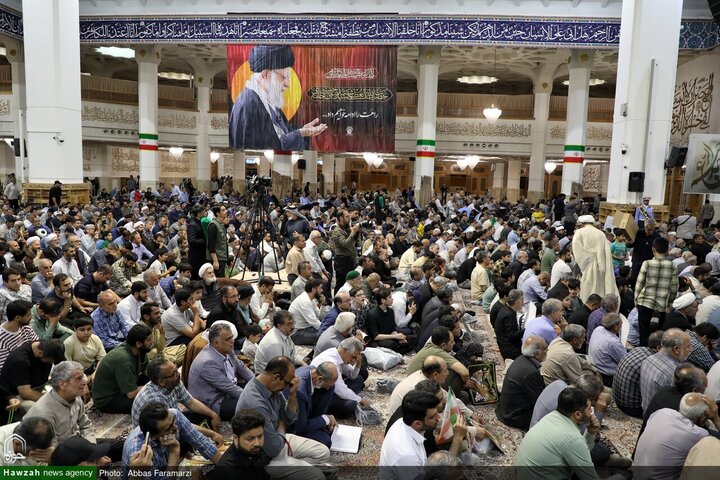 Photos/Cérémonie du 40e jour du martyre du général Seyed Abdolrahim Mousavi à Qom
