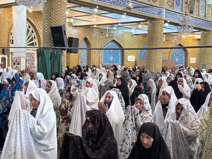 تصاویر/ برگزاری نماز عبادی سیاسی جمعه در قرچک
