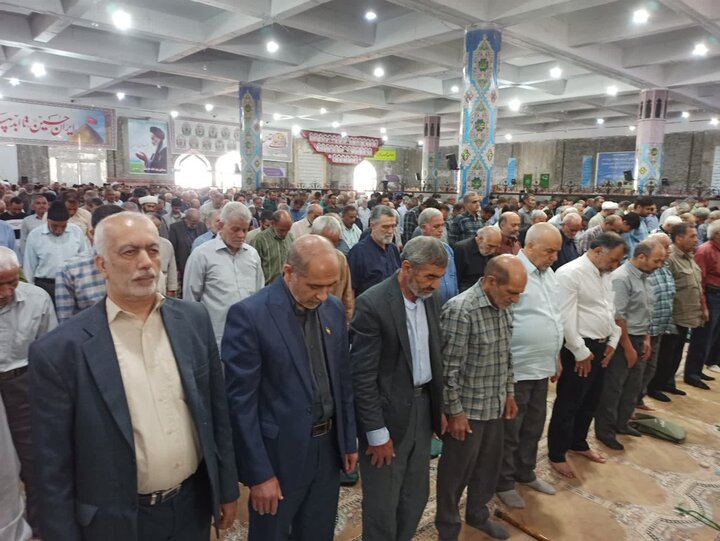 تصاویر/نماز عبادی سیاسی جمعه کاشان
