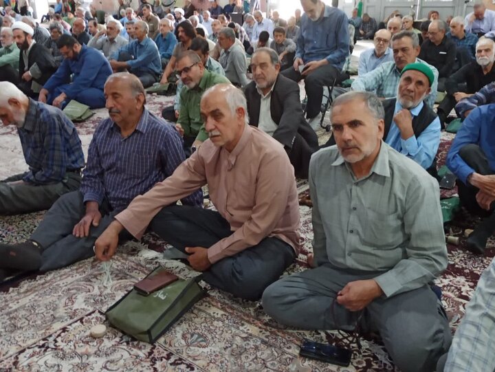 تصاویر/نماز عبادی سیاسی جمعه کاشان