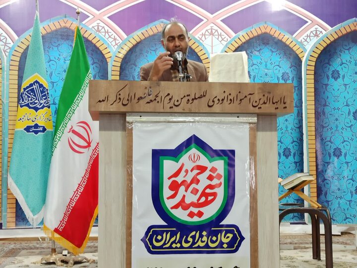 تصاویر/نماز عبادی سیاسی جمعه کاشان