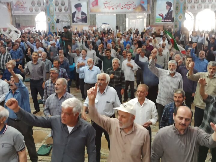 تصاویر/نماز عبادی سیاسی جمعه کاشان