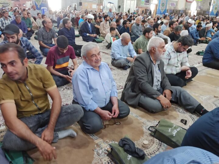 تصاویر/نماز عبادی سیاسی جمعه کاشان