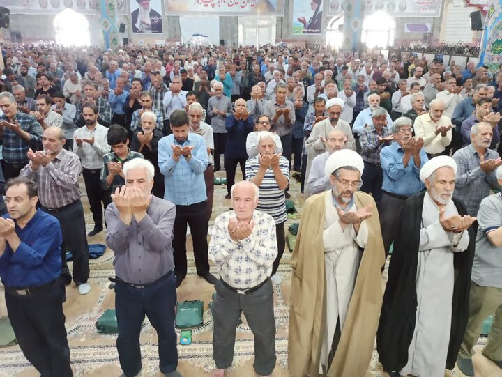 تصاویر/نماز عبادی سیاسی جمعه کاشان