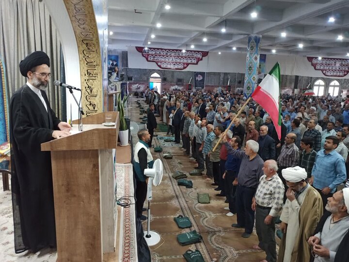 تصاویر/نماز عبادی سیاسی جمعه کاشان