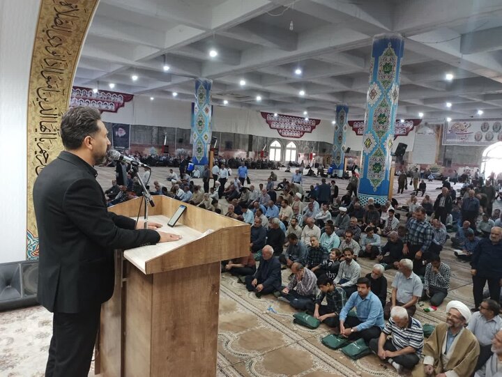 تصاویر/نماز عبادی سیاسی جمعه کاشان
