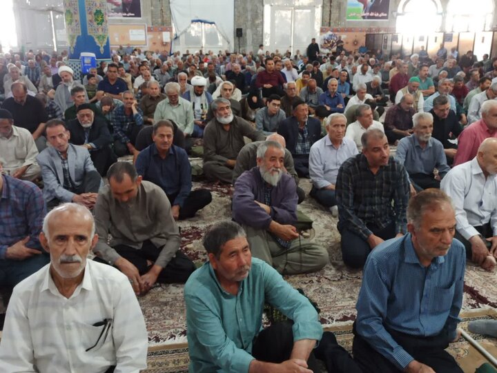 تصاویر/نماز عبادی سیاسی جمعه کاشان
