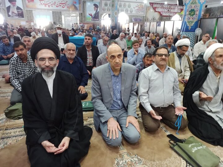 تصاویر/نماز عبادی سیاسی جمعه کاشان