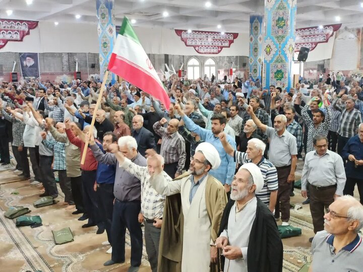 تصاویر/نماز عبادی سیاسی جمعه کاشان