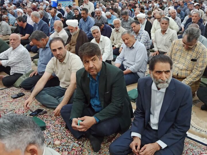 تصاویر/نماز عبادی سیاسی جمعه کاشان