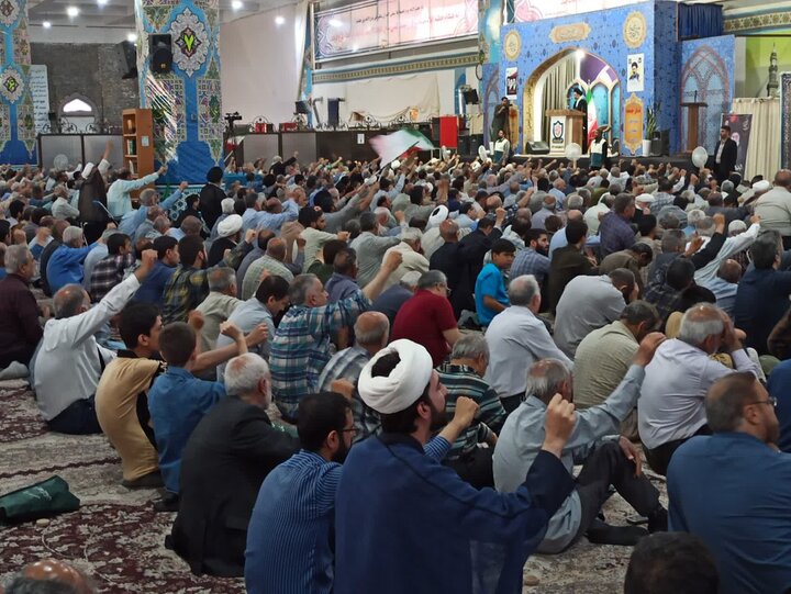 تصاویر/نماز عبادی سیاسی جمعه کاشان