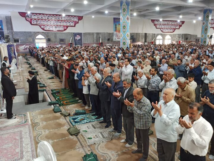 تصاویر/نماز عبادی سیاسی جمعه کاشان