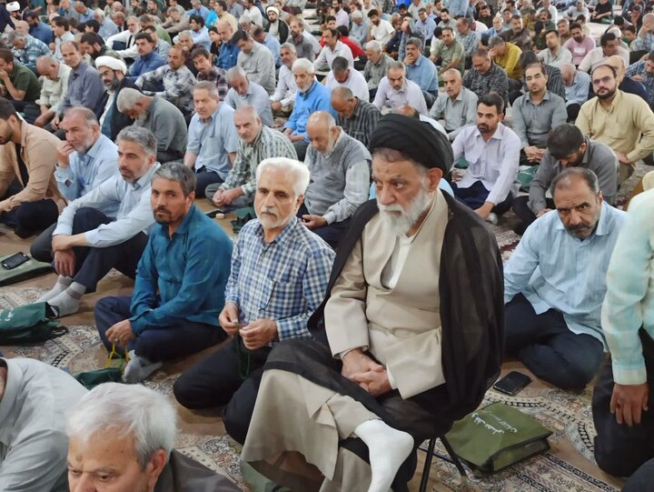 تصاویر/نماز عبادی سیاسی جمعه کاشان