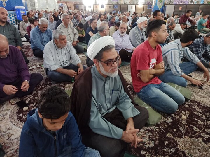 تصاویر/نماز عبادی سیاسی جمعه کاشان