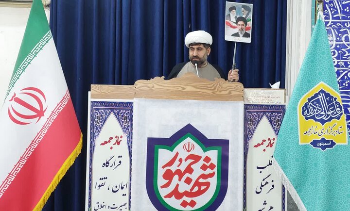 تصاویر/ اقامه نمازجمعه شهر نودژ