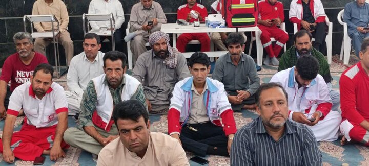 تصاویر/ اقامه نمازجمعه شهر ریگان