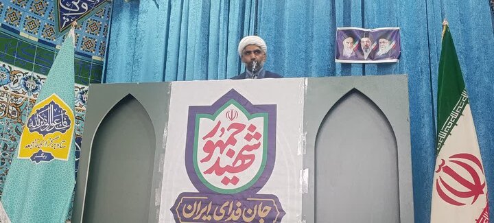 تصاویر/ اقامه نمازجمعه شهر ریگان