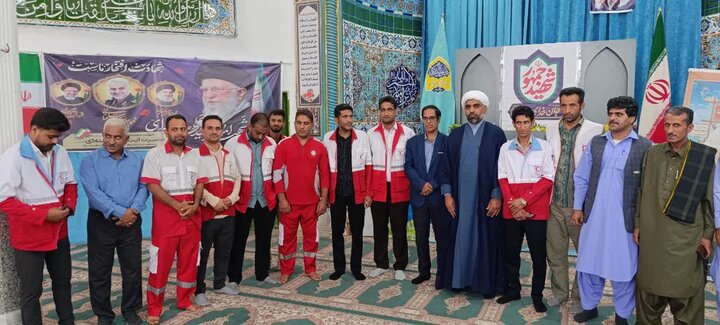 تصاویر/ اقامه نمازجمعه شهر ریگان