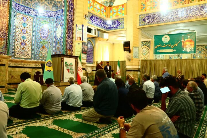 تصاویر/ اقامه نمازجمعه شهر زیدآباد