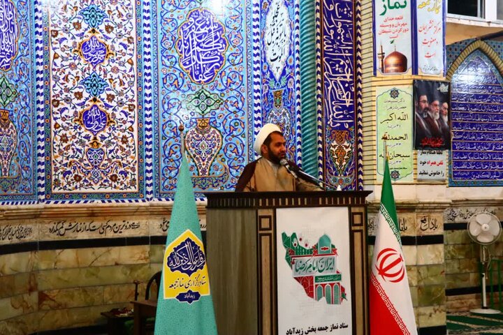 تصاویر/ اقامه نمازجمعه شهر زیدآباد