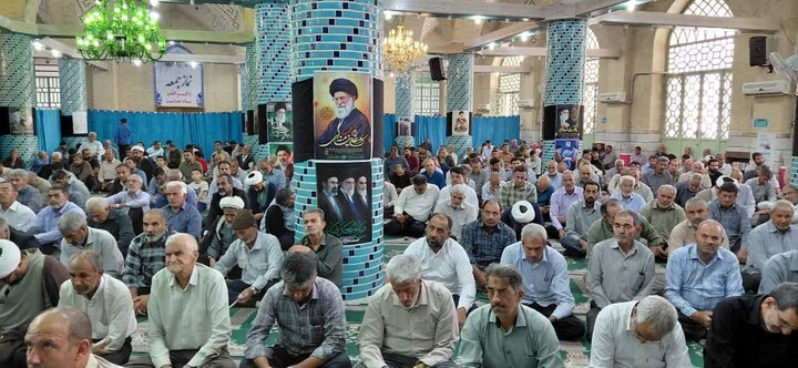 تصاویر/ اقامه نمازجمعه شهر انار