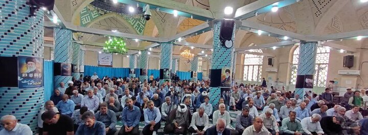تصاویر/ اقامه نمازجمعه شهر انار