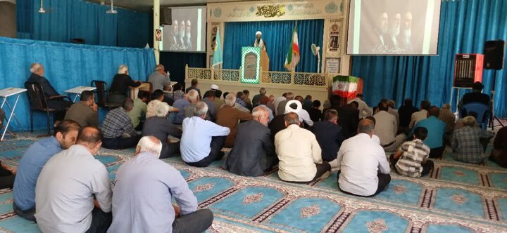 تصاویر/ اقامه نمازجمعه شهر یزدان آباد