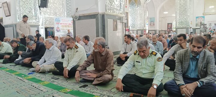 تصاویر/ اقامه نمازجمعه شهر بردسیر