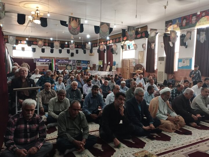 تصاویر/ آیین عبادی سیاسی نمازجمعه امروز شهر سعدآباد