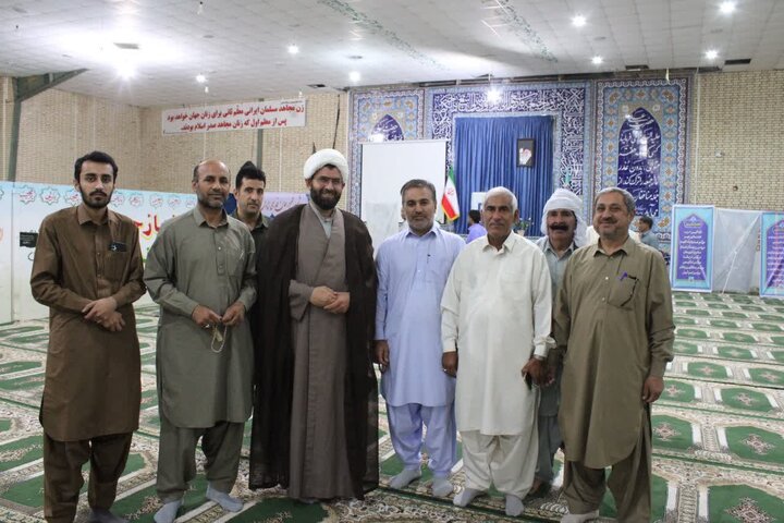 تصاویر/ آیین عبادی سیاسی نماز جمعه دلگان