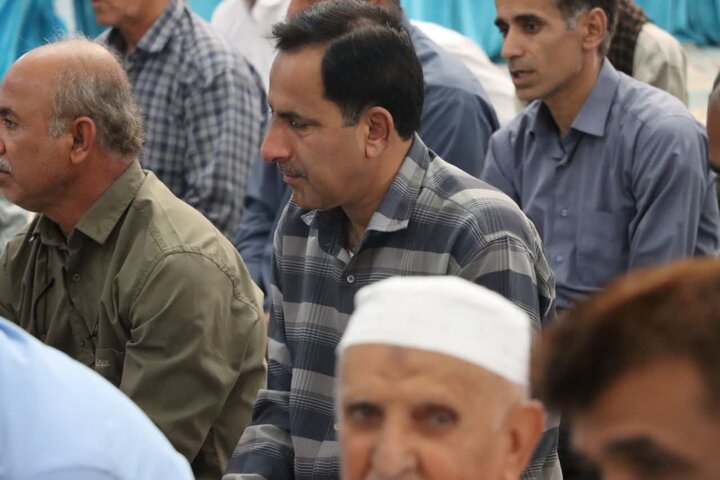 تصاویر/ اقامه نمازجمعه شهر قلعه گنج