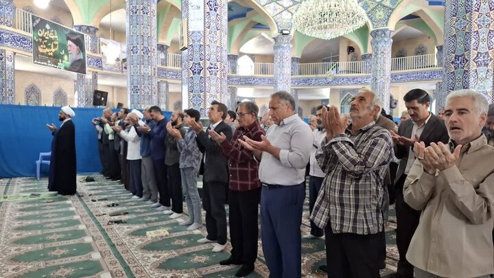 تصاویر/ اقامه نمازجمعه شهر کوهبنان