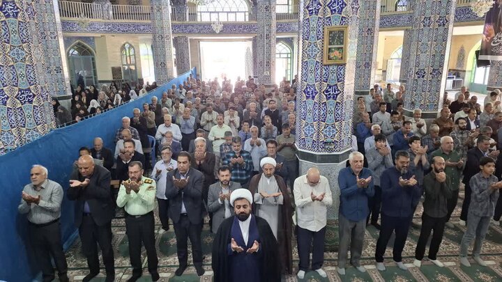 تصاویر/ اقامه نمازجمعه شهر کوهبنان