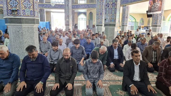 تصاویر/ اقامه نمازجمعه شهر کوهبنان