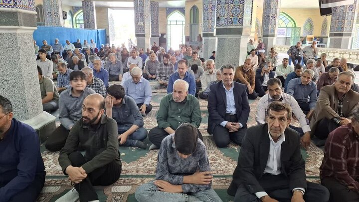 تصاویر/ اقامه نمازجمعه شهر کوهبنان