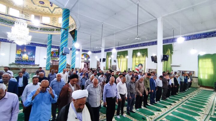 تصاویر/ اقامه نمازجمعه شهر بهرمان