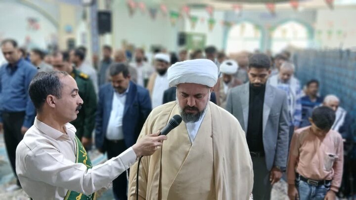 تصاویر/ اقامه نمازجمعه شهر فهرج