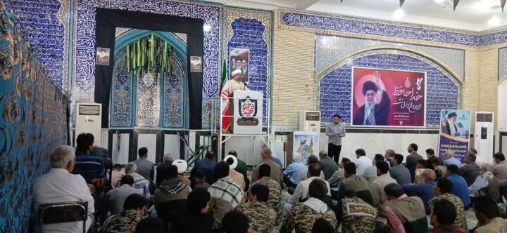 تصاویر/ اقامه نمازجمعه شهر فهرج