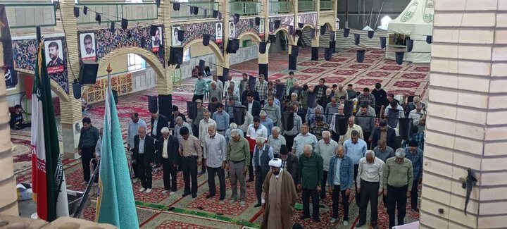 تصاویر/ اقامه نمازجمعه شهر پاریز
